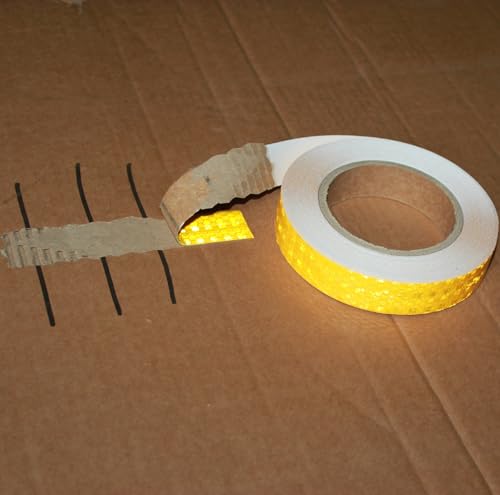 Yellow Reflective Tape Outdoor Waterproof 1 inch