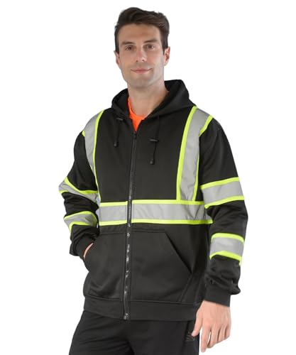 High Visibility Safety Sweatshirt for Men