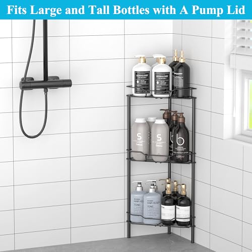 Metal Floor Standing Corner Shower Caddy