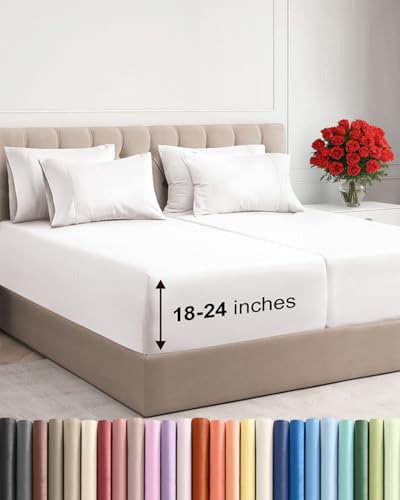 Extra Deep Split King Sheet Set