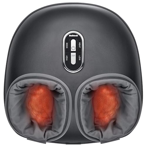 Shiatsu Foot Massager with Heat & Air Compression Deep Kneading