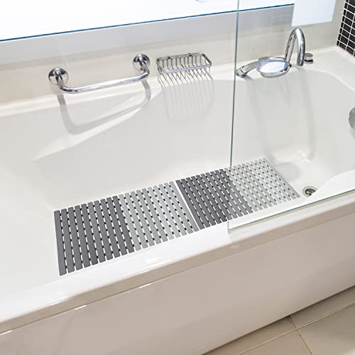 Shower Mat Non Slip Bathtub Mat 27.5 x 15.7 Inch Bath Mat for Tub