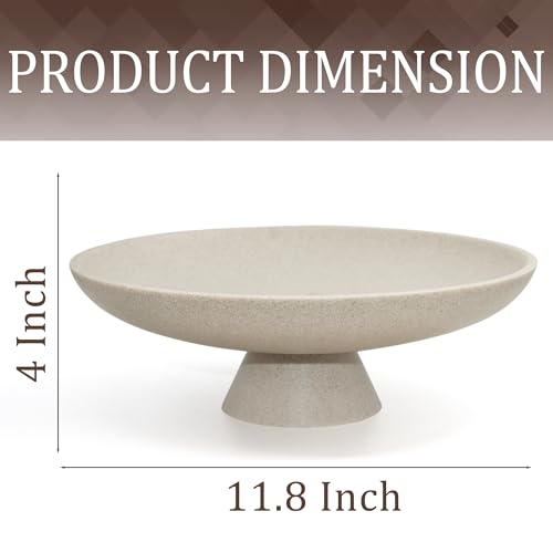 Modern Pedestal Decorative Bowl