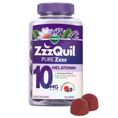 Pure Zzzs Advanced Melatonin Gummies (100 Count)