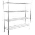 21" x 72" NSF Chrome 4