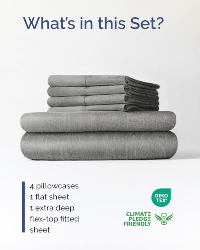 Flex Top Split Head King 6 Piece Sheet Set
