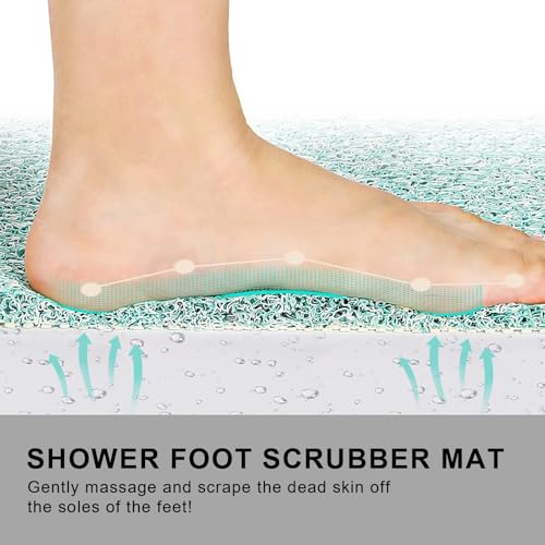 0.6" Extra Thick Non Slip Shower Mat
