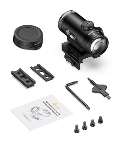 Eaglefeather 4X Compact Magnifier with Quick Release Mount