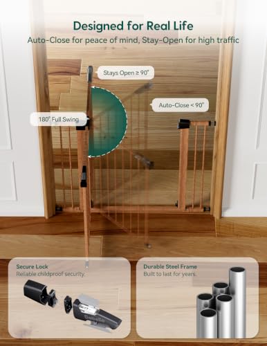 Baby Gate for Stairs No Drilling
