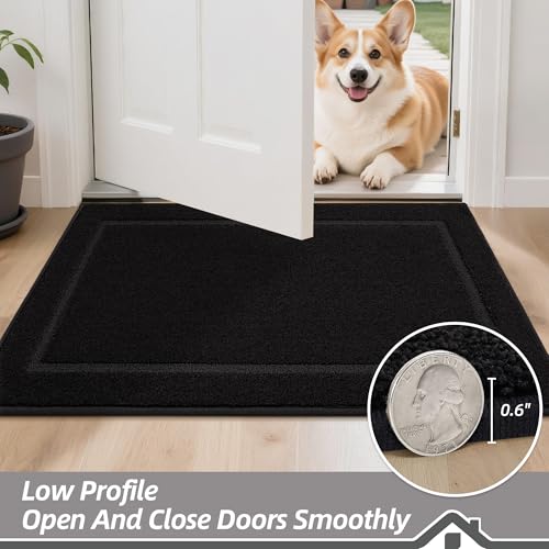 Dog Door Mat for Mud Paws Indoor Entrance