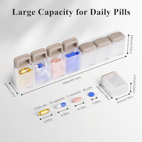 Weekly Pill Organizer (7 Count)