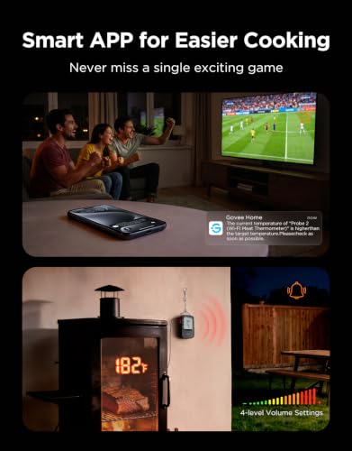WiFi Meat Thermometer Digital for Grilling & Smoking