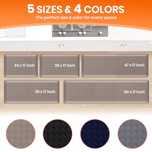 4 5 Inch Extra Thick Kitchen Mats for Floor