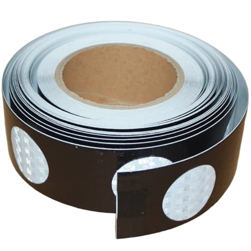 Black White Reflective Tape 2 inch Wide