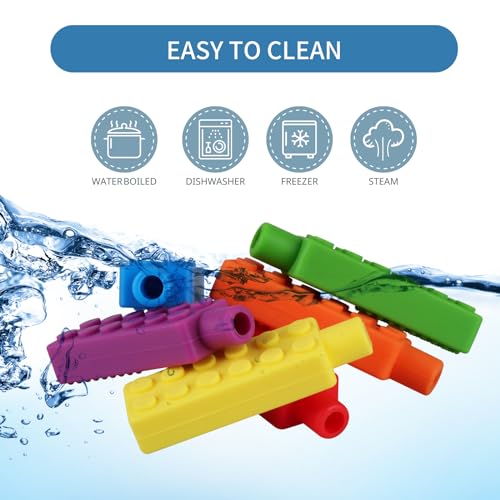 6 Packs Sensory Pencil Toppers for Sensory Kids (6 Count)