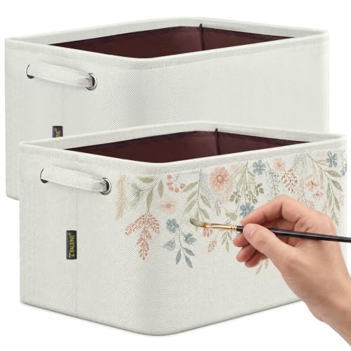 2 Pack Fabric Closet Storage Bins for Shelves (2 Count)