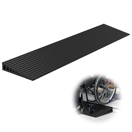 1.6" Rise Rubber Threshold Ramp for Doorways