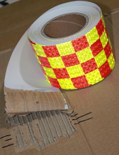 Reflective Tape 4 inch X 66 feet X 10 Rolls