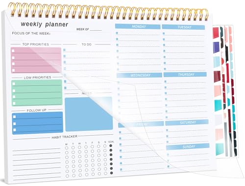 Weekly Desk Planner