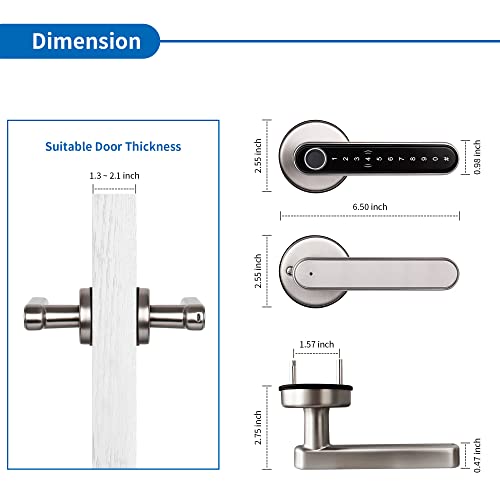 Fingerprint Door Handle