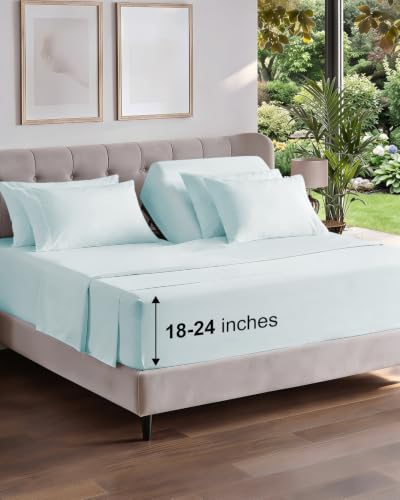 Extra Deep Flex Top Split Head King Sheet Set