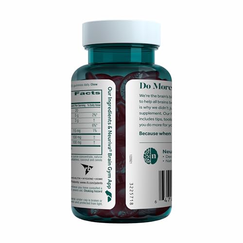 Original Brain Supplements for Memory and Focus (50 Count)