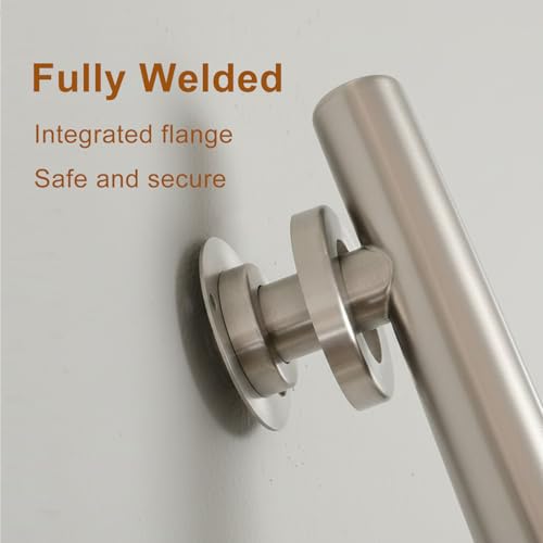 24 Inch Brushed Nickel Grab Bar for Shower
