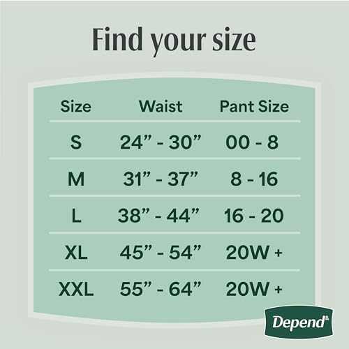 Fresh Protection Adult Diapers for Women (18 Count)