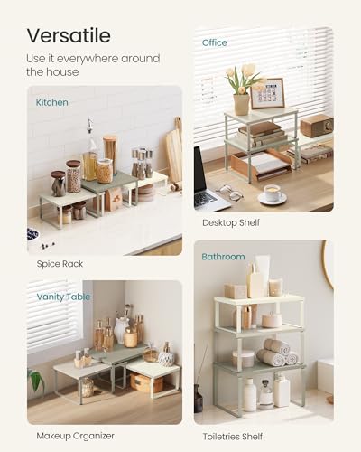 Cabinet Organizer Shelf (3 Count)
