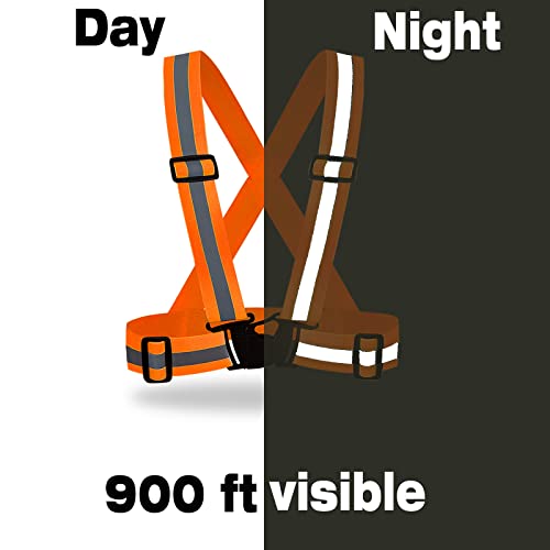 2 Pack Hi Vis Safety Vests (2 Count)