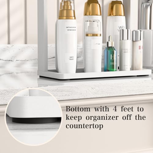 Bamboo Bathroom Organizer Countertop
