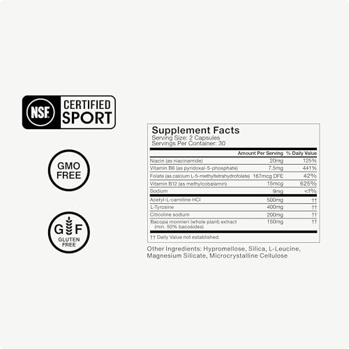 Brain Drive Nootropic Supplement (60 Count)