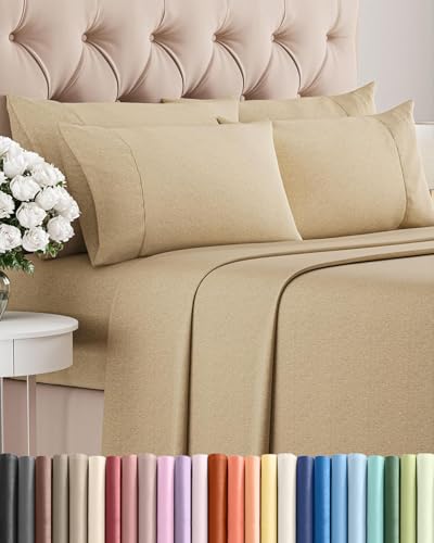 King 6 Piece Bed Sheet Set