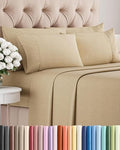 King 6 Piece Bed Sheet Set