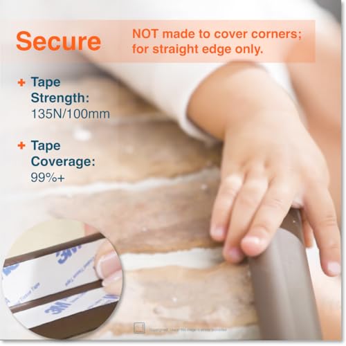 HeftyFit Edge Protector for Baby Proofing (12 Foot)