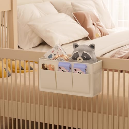 Bedside Caddy Storage Organizer for Bed Rails