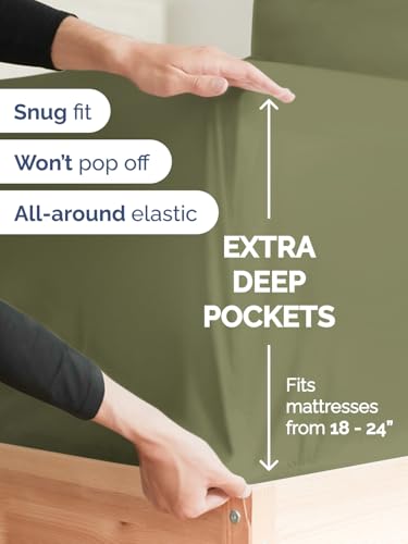 Extra Deep Split King Sheet Set