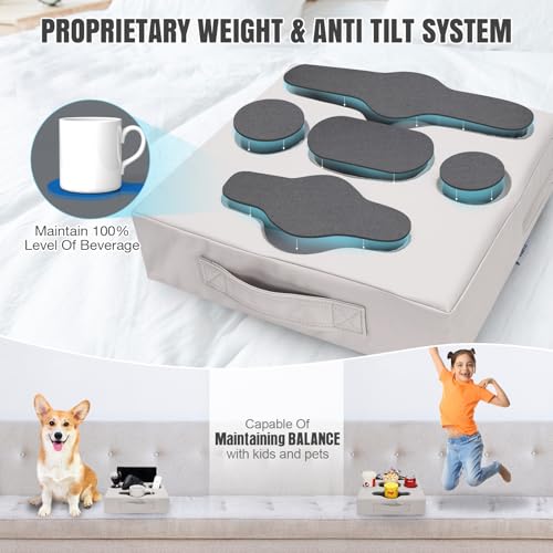 Couch Cup Holder Pillow Tray