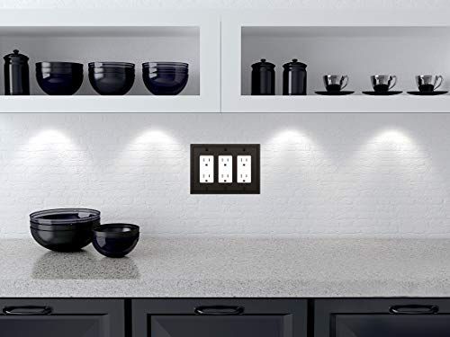 Modern Edge Decorative Wall Plate Switch Plate Outlet Cover