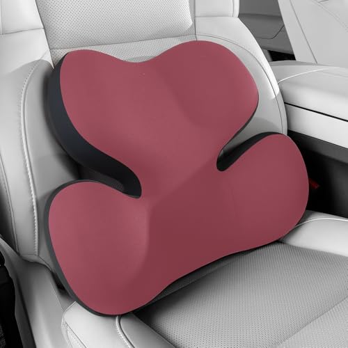 Ergonomic Memory Foam Lumbar Support Pillow for Car