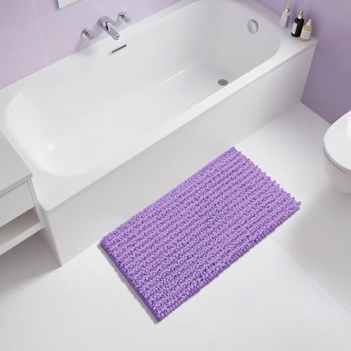Large Bathroom Rugs Non Slip Washable 36x24 Inch