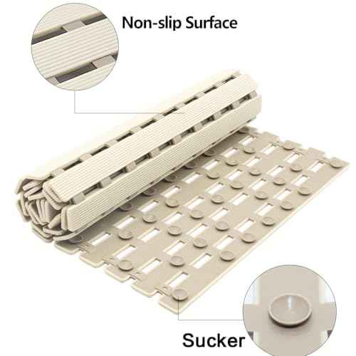 Shower Mat Non Slip Bathtub Mat 37.4 x 15.7 Inch Bath Mat for Tub