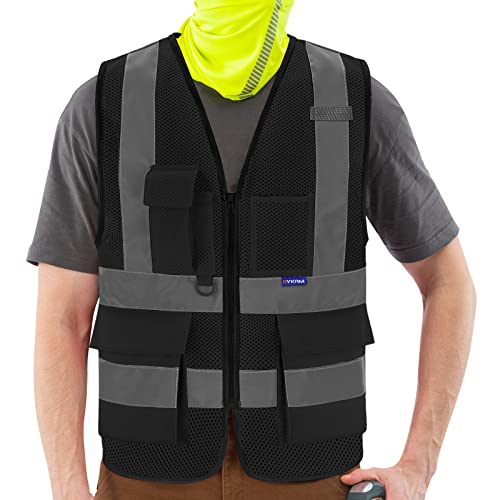 XSmall Black safety vest xs