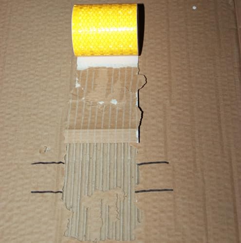Yellow Reflective Tape Outdoor Waterproof 3 inch (10 Foot)