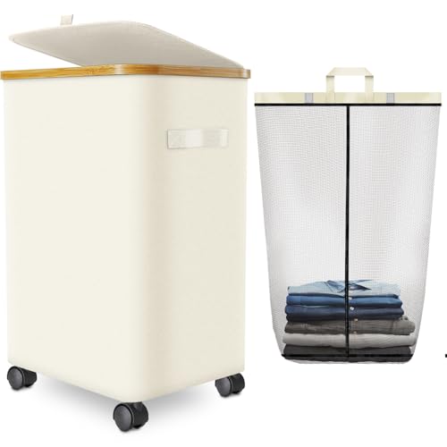 Laundry Hamper with Wheels