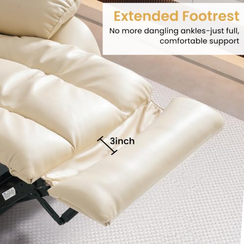 Dual Motor Infinite Position Lay Flat Power Lift Recliner Chair for Elderly