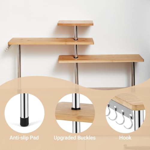 3 Tier Corner Shelf