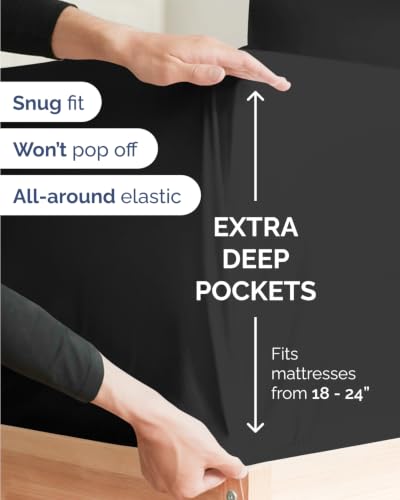 Extra Deep Flex Top Split Head King Sheet Set