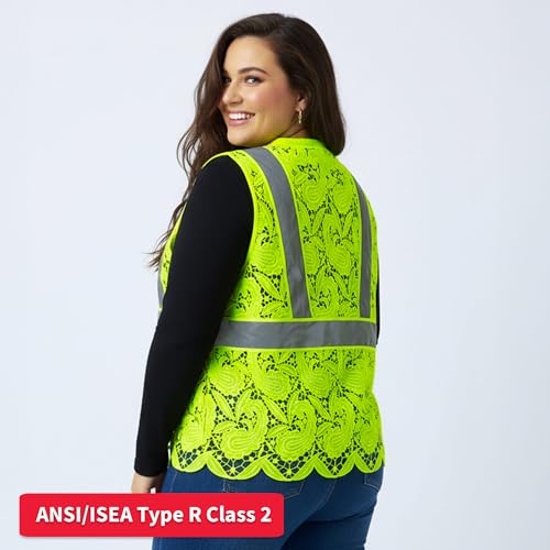 Lace Mesh Safety Vest for Women & Men