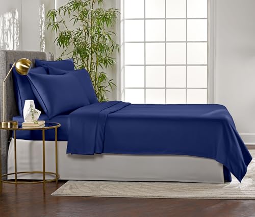 Twin Sheets Genuine 100% Organic Viscose Derived from Bamboo Bed Sheet Set